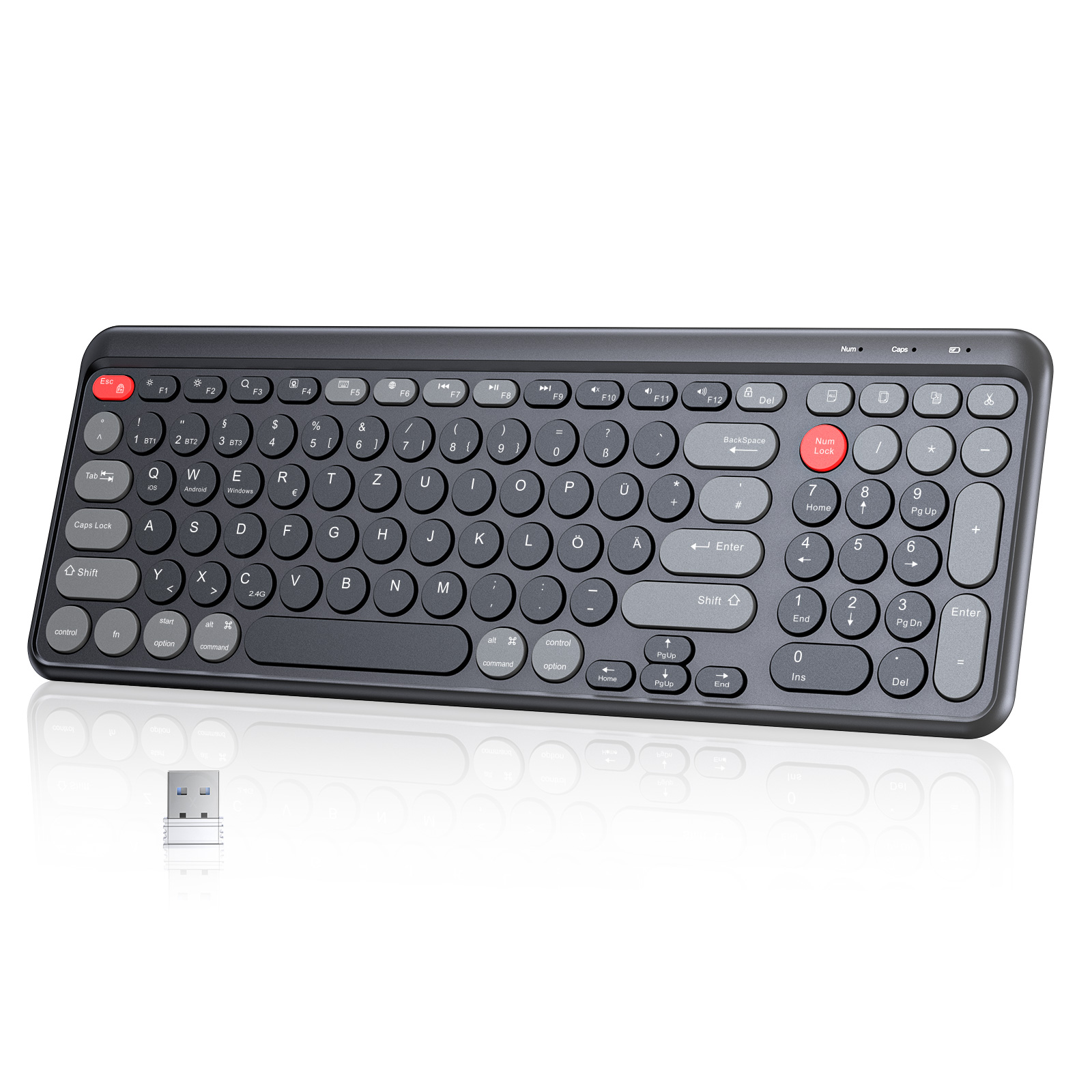 KB580 Tastatur kabellos