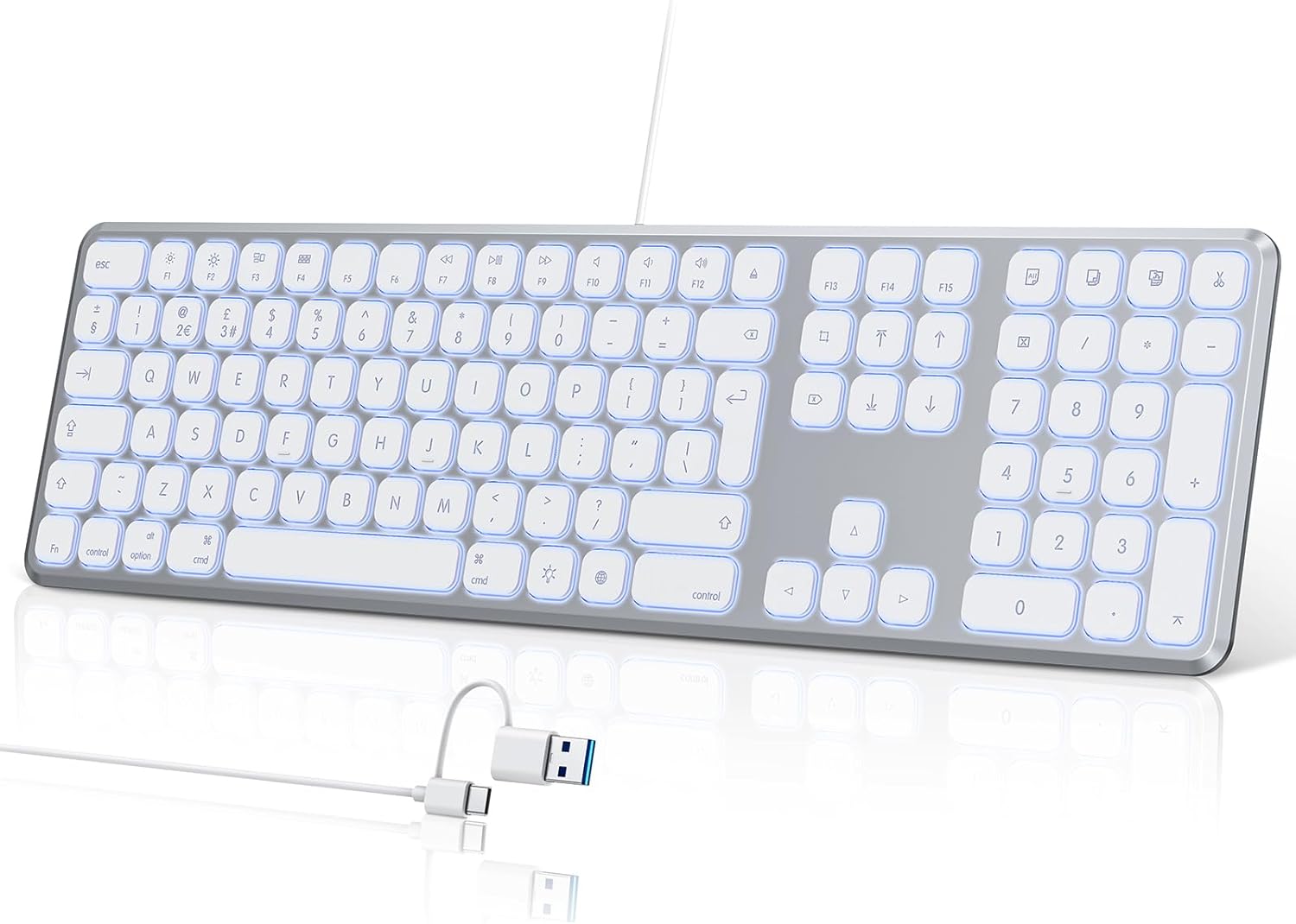 WK011 Mac Keyboard Backlit